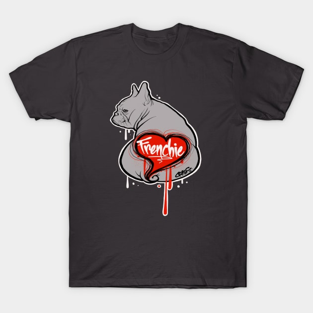 Frenchie T-Shirt by skinwerks